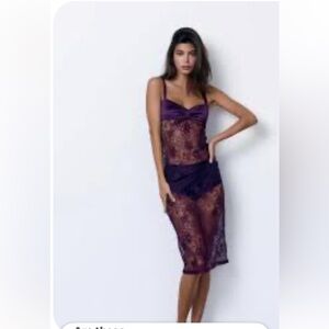 Artless Forever Mixed Media Lace Dress